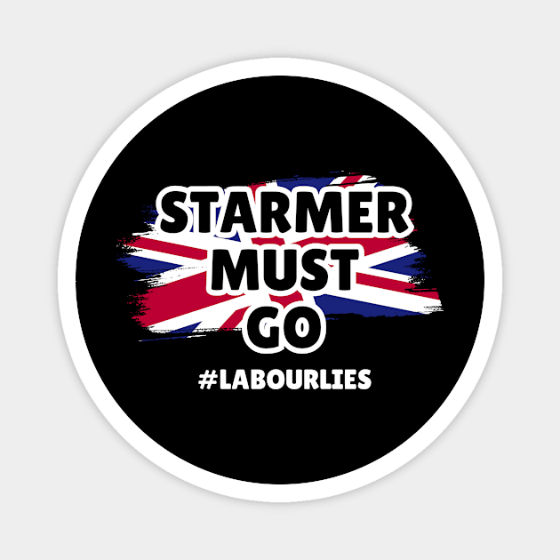 Starmer Must Go Magnet by The WYLD Tribe